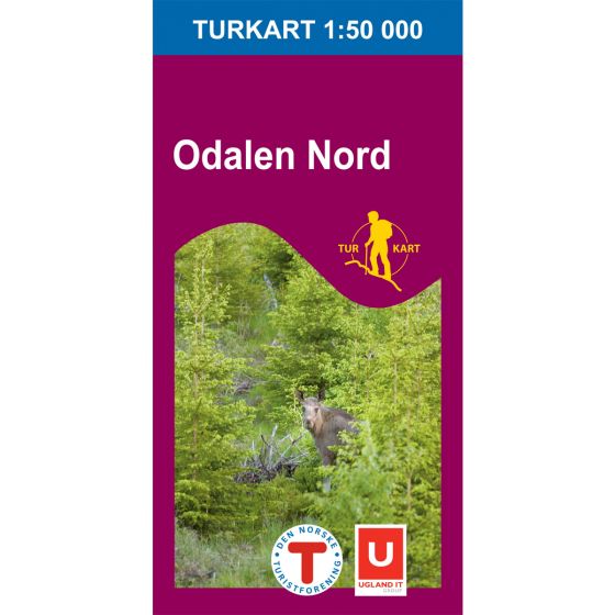 Cover image for Odalen Nord 1:50 000 map