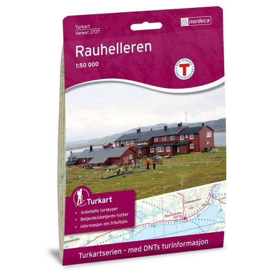 Cover image for Rauhelleren 1:50 000 map
