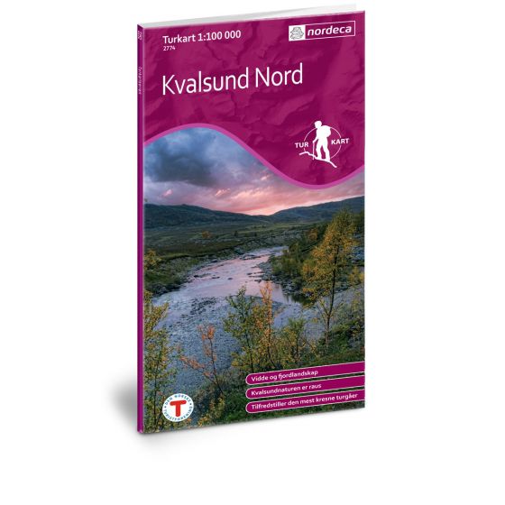 Cover image for Kvalsund Nord 1:100 000 map