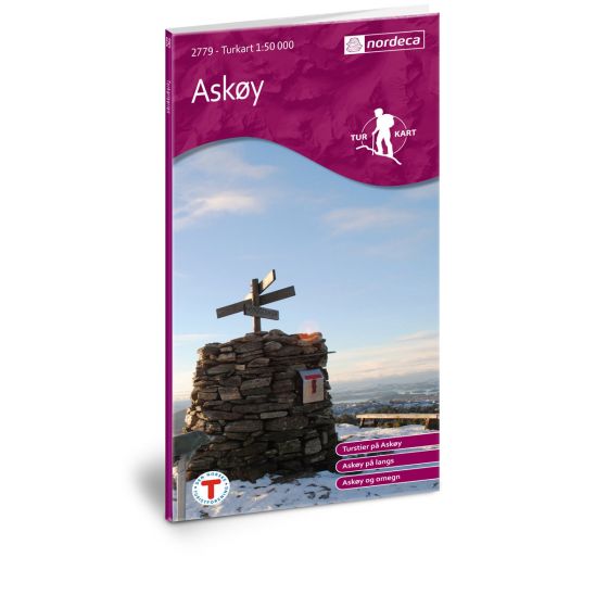 Cover image for Askøy 1:50 000 map