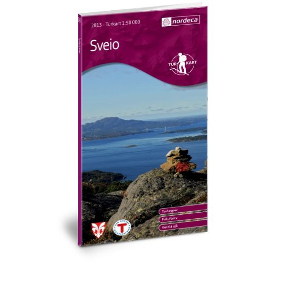 Cover image for Sveio 1:50 000 map