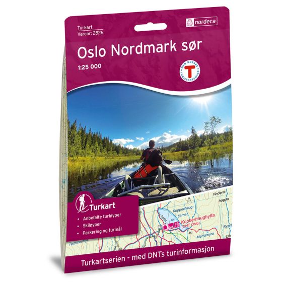 Cover image for Oslo Nordmark Sør 1:25 000 map