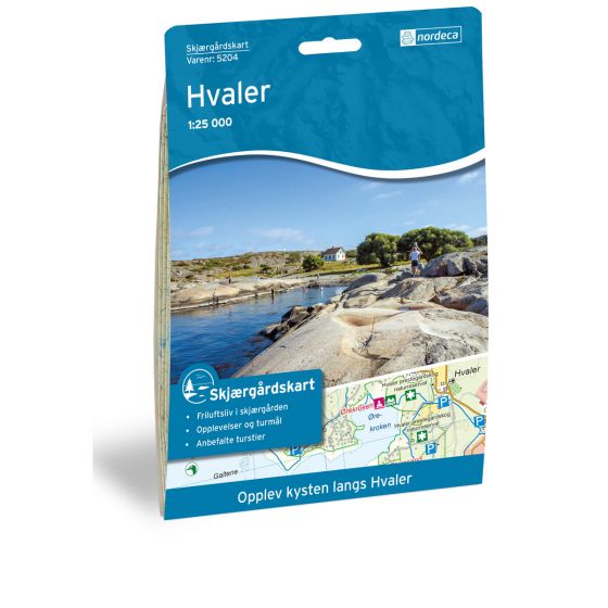 Produktbild für Skjærgårdskart Hvaler Karte