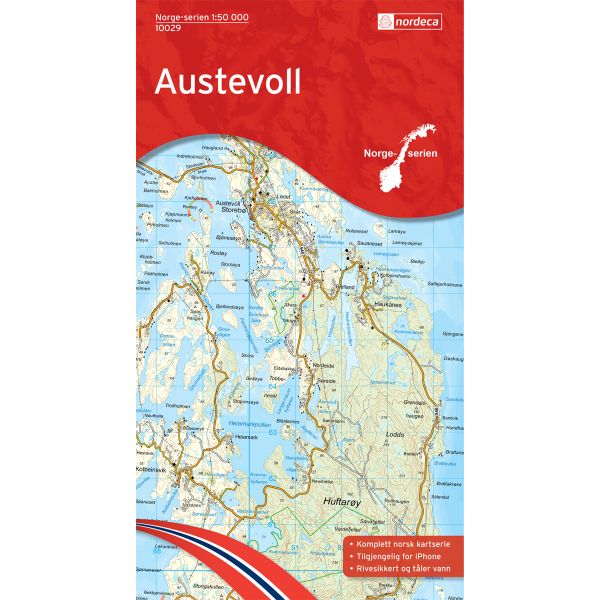Forside av Austevoll kart