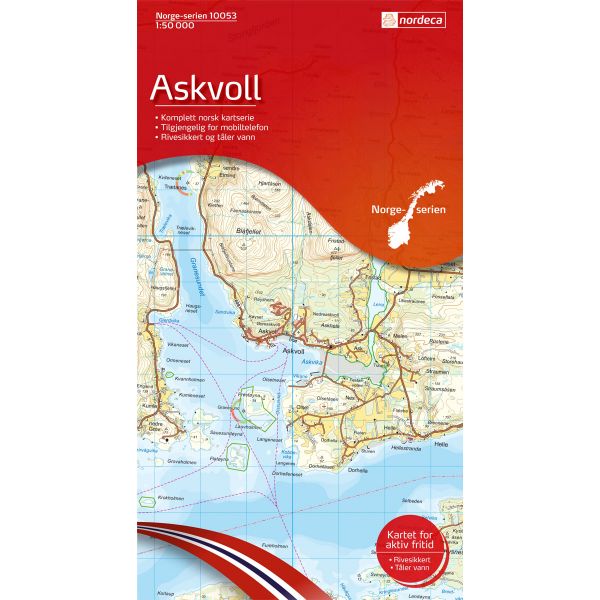 Forside av Askvoll kart