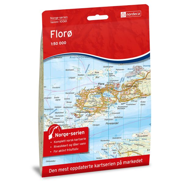 Forside av Florø kart