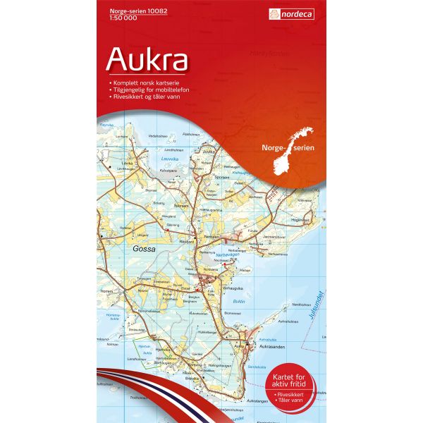 Forside av Aukra kart