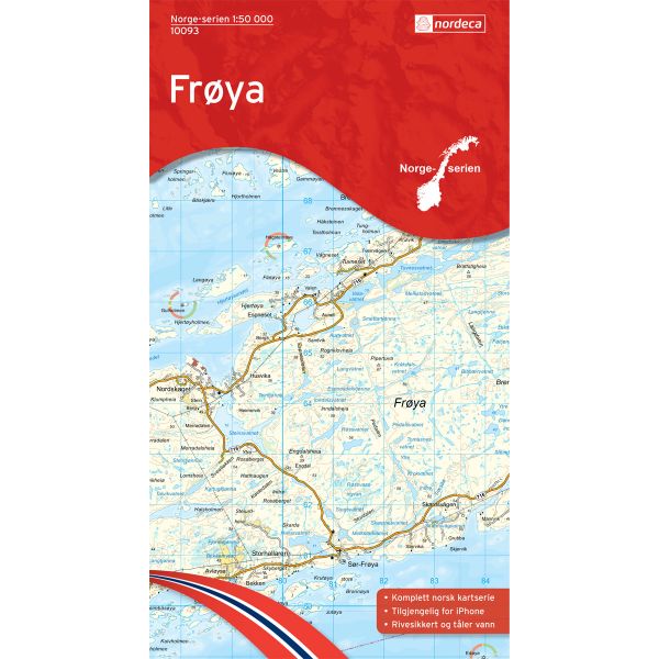 Forside av Frøya kart