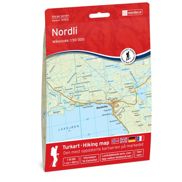 Forside av Nordli kart