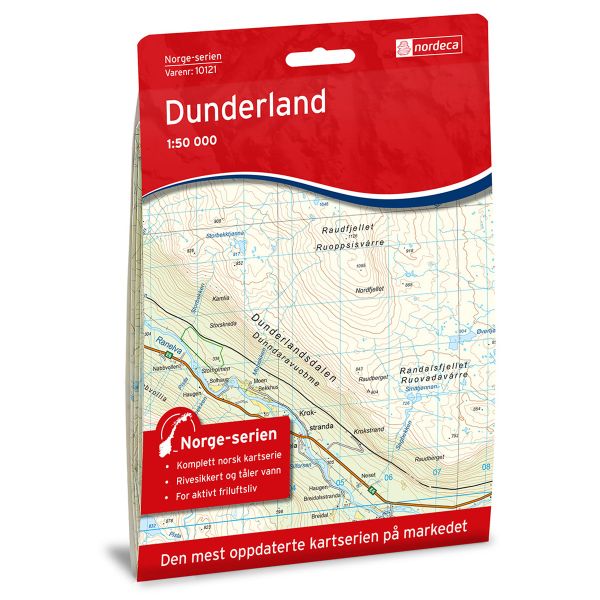 Forside av Dunderland kart