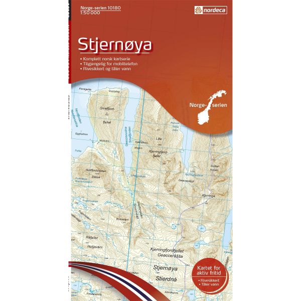 Forside av Stjernøya kart
