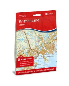 Forside av Kristiansand kart