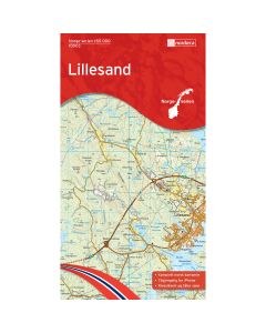 Forside av Lillesand kart