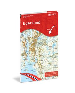 Forside av Egersund kart