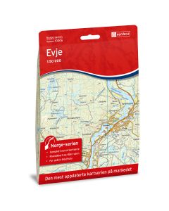 Forside av Evje kart