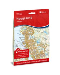 Forside av Haugesund kart
