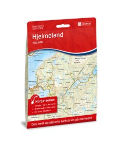 Forside av Hjelmeland kart
