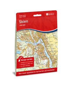 Forside av Skien kart