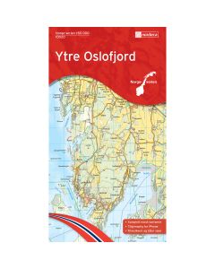 Forside av Ytre Oslofjord kart