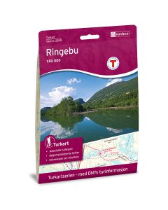 Forside av Ringebu 1:50 000 kart