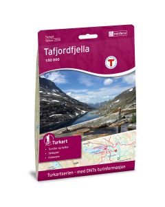 Forside av Tafjordfjella 1:50 000 kart