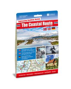 Forside av The Coastal Route / Kystriksvegen 1:250 000 kart