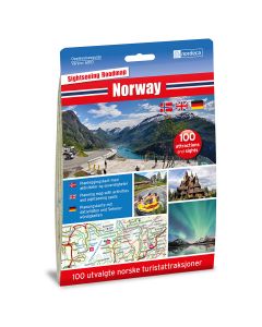 Forside av Norway 1:1 000 000 kart