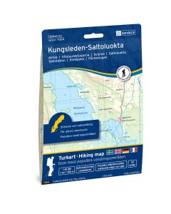 Forside av Kungsleden-Saltoluokta 1:50 000 kart