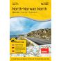 Road map Northern Norway North Road map