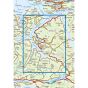Kartenabdeckung fürt Sunnmørsalpene Vest 1:50 000 karte