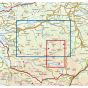 Kartenabdeckung fürt Trollheimen Nord 1:50 000 karte