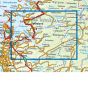 Kartenabdeckung fürt Lysefjorden 1:50 000 karte