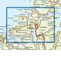 Map area for Tromsø-Kvaløya 1:50 000  map