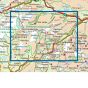 Kartenabdeckung fürt Breheimen Nasjonalpark 1:50 000 karte
