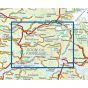 Gaularfjellet Topo 3000 Hiking map