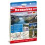 Cover image for The mountains / Gudbrandsdalen 1:250 000 map