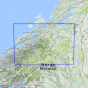 Map area for The Atlantic Coast 1:250 000 m/hefte  map