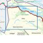 Dekningsområdet Kungsleden-Abisko  1:50 000 kartet